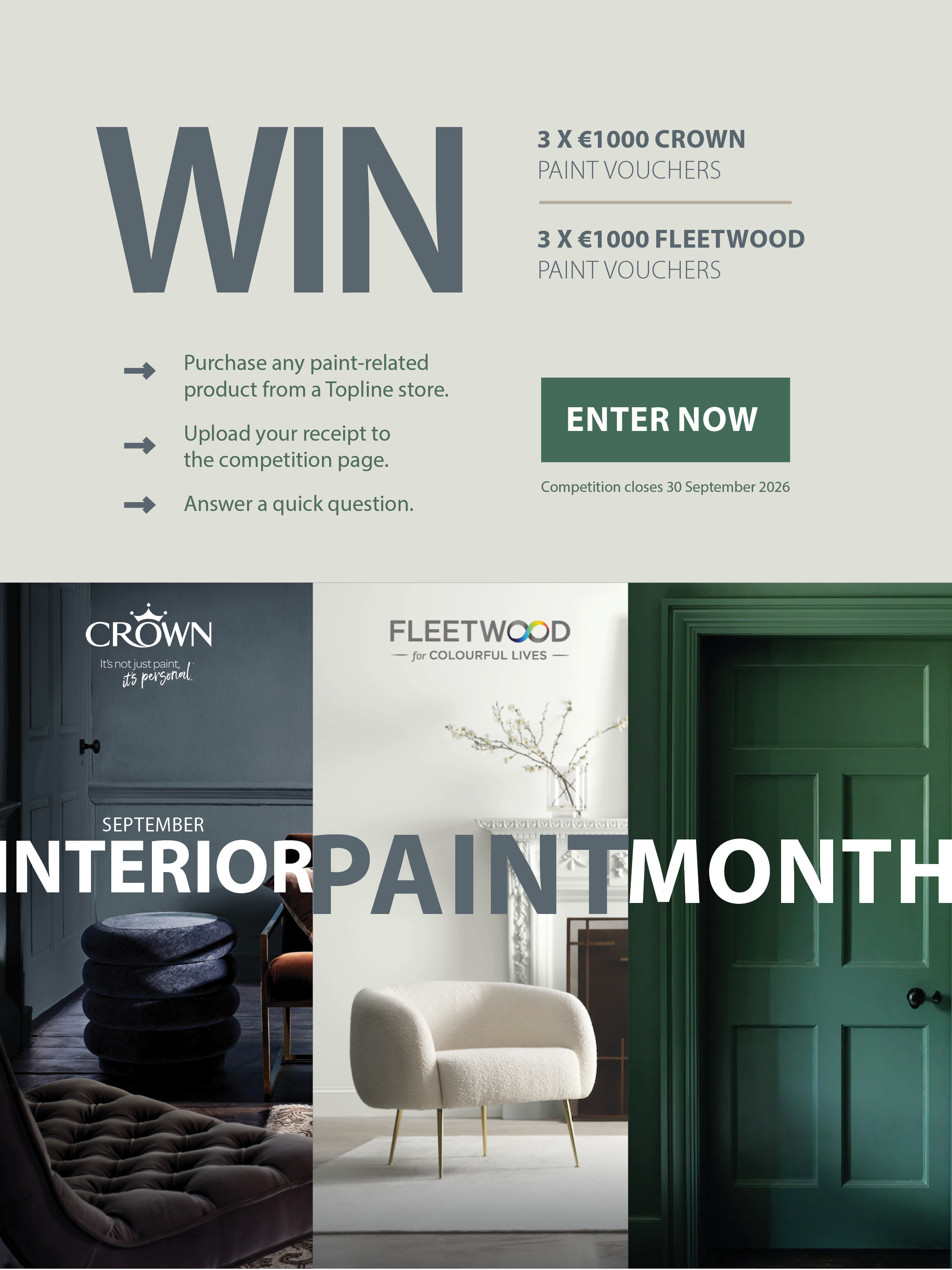 2026 September Interior Paint Month
